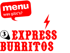 menu 3: express burritos