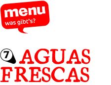 menu 7: aguas frescas