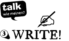 talk 3: write!